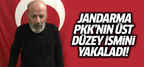 PKK'nın üst düzey ismi yakalandı!