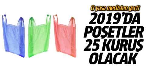 Plastik poşet artık parayla satılacak