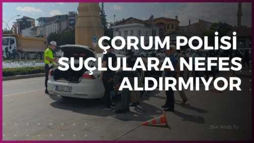 Polis suç ve suçlularla etkin mücadele yürütüyor