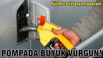 Pompada sayaç vurgunu başladı