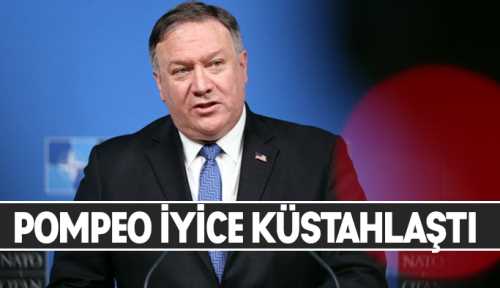 Pompeo'dan skandal açıklama 