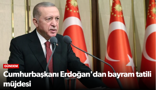 Ramazan Bayramı Tatili 9 Güne Uzatıldı!