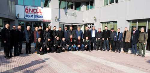 Recep Gür,gazetecilerle buluştu