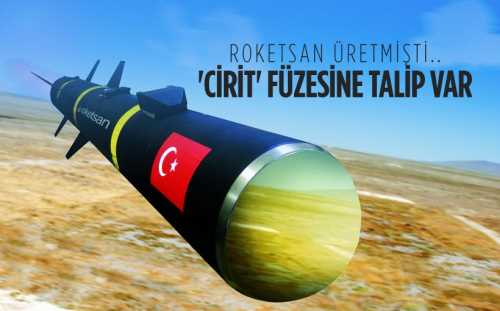 Roketsan'ın 'Cirit'ine talip var
