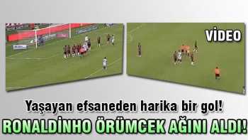 Ronaldinho'dan Müthiş Gol!