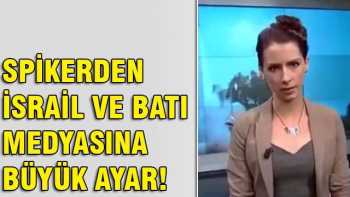 Rus spikerden İsrail'e Lanet