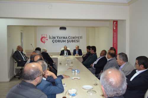 SABAHATTİN ZAİM ÜNİVERSİTESİ REKTÖR YARDIMCISI PROF. DR. ARİF ERSOY İLİM YAYMA CEMİYETİ’NDE
