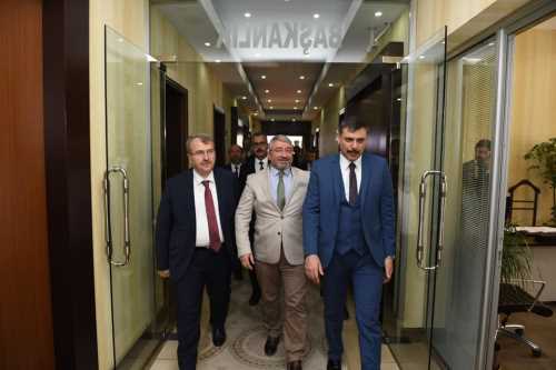 Sağlık Bakan Yardımcısı Eldemir'in Belediye ziyareti