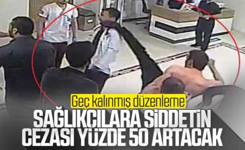 Sağlık çalışanlarına dokunan yandı