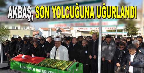 SAĞLIK MEMURU SON YOLCULUĞUNA UĞURLANDI
