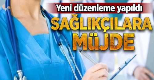 SAĞLIKÇIYA MÜJDELİ HABER