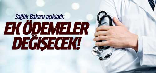 Sağlıkta ek ödeme sisteminde yeni düzenleme