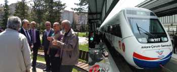 SALİM USLU ÇORUM'A HIZLI TREN GELECEK