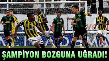 Şampiyon Akhisar'da dağıldı