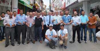 SANCAKTAR ESNAFINDAN ERDOĞAN’A TAM DESTEK