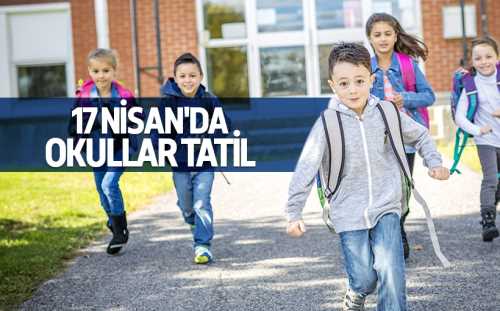 Seçim Nedeniyle 17 Nisan'da okullar tatil