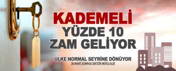 Seçim sonrası emlak sektörü nefes aldı