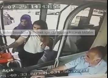 ŞEHİT EŞİNİ OTOBÜSE ALMAYAN HABERİN GÖRÜNTÜLERİ