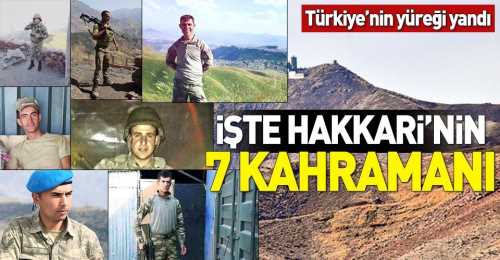 Şemdinli şehitleri memleketlerine uğurlandı