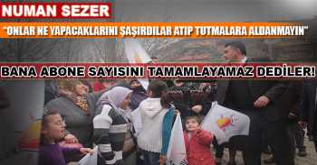 SEZER, “ONLAR NE YAPACAKLARINI ŞAŞIRDILAR ATIP TUTMALARA ALDANMAYIN” 