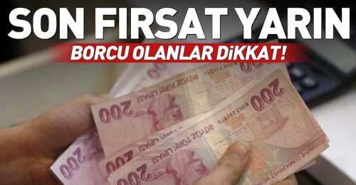 SGK'ya Borcu olanlar dikkat!