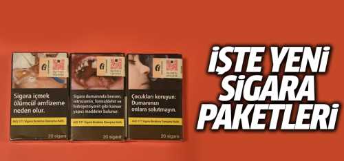 Sigarada tek tip paket uygulamasına geçildi