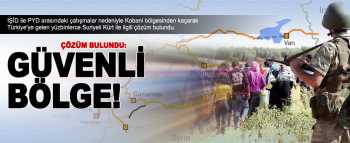 Sığınmacılara  güvenli bölge hazırlanıyor