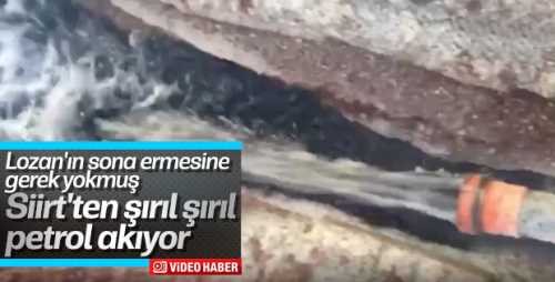 Siirt'te petrol bulundu