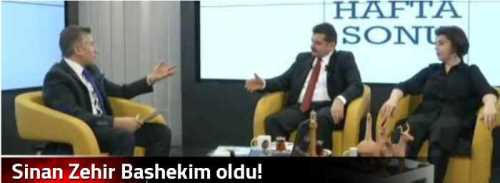 Sinan Zehir Başhekim oldu!