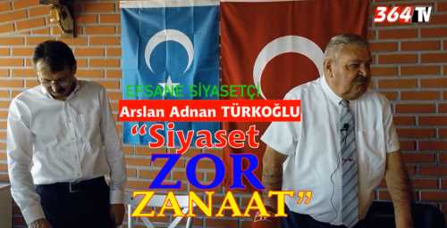 Siyaset zor ve meşakkatli bir iş
