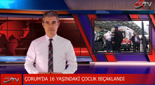 Sokak ortasında çıkan bıçaklı kavga