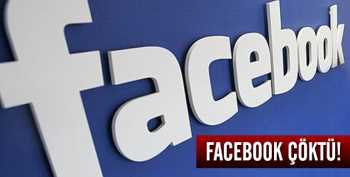 Son dakika Facebook çöktü!