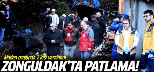 Sondakika  Zonguldak'ta Maden ocağında  patlama