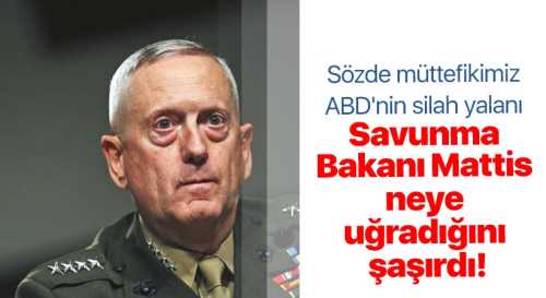 Sözde Müttefikimiz  ABD'nin silah yalanı Çavuşoğlu bozdu