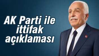 SP- AK Parti'yle ittifak açıklaması