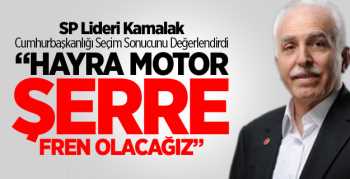 SP Hayra Motor Şerre Fren Olacağız