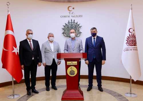 Spor Bakanı Dr. Mehmet Muharrem Kasapoğlu Çorum'da