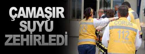 Su Sanarak İçtiği Çamaşır Suyu zehirledi