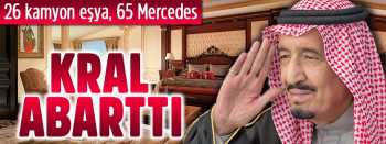 SUDİ KRALI  SALMAN ANTALYA'YA SERVETLE GELİYOR