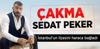 Sultanbeyli'de Esnafı Haraca Bağlayan çakma Sedat