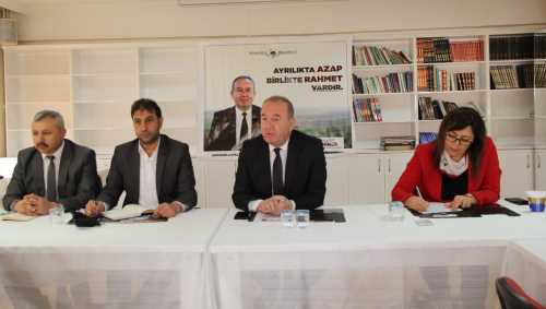 Sungurlu Belediye Başkanı Şahiner Muhtarlarla Bir Araya Geldi!