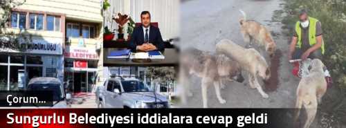 Sungurlu Belediyesi iddialara cevap verdi