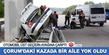 Sungurlu'da Trafik Kazasında, 4 Ölü