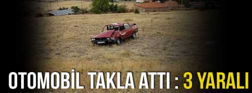 Sungurlu’da trafik kazasında 3 kişi yaralandı