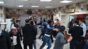 SUNGURLU HASTANESİNDE  KAVGA: 5 YARALI