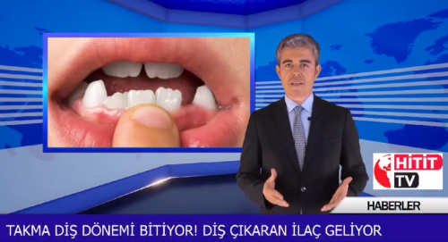 Takma Diş Devri Bitiyor-Diş Çıkarma İlaçı Geliyor!