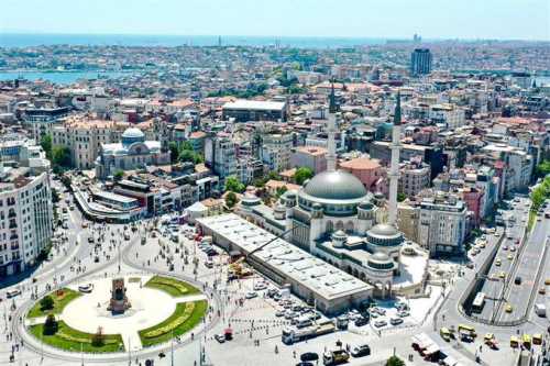 Taksim Cami  Açıldı