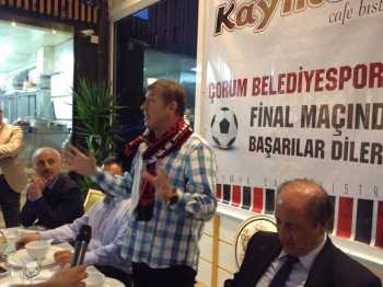 TANJU ÇOLAK BELEDİYE SPOR'A SAHİP ÇIKTI