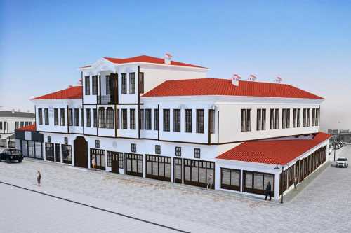 Tarihi Velipaşa Hanı Gün yüzüne çıkmaya başladı