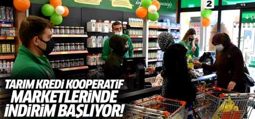 Tarım Kredi Kooperatiflerinde İndirim Başlıyor